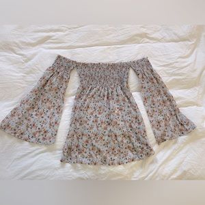 Floral Baby Doll Top Size M